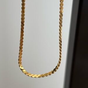 Vintage Napier chain / gold tone/ spring ring clasp/ very good used condition